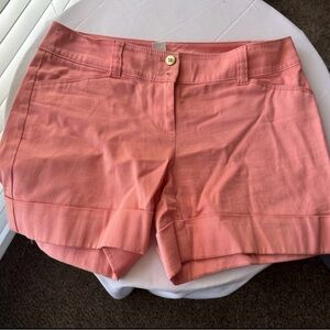 White House Black Market Coral Women's Shorts